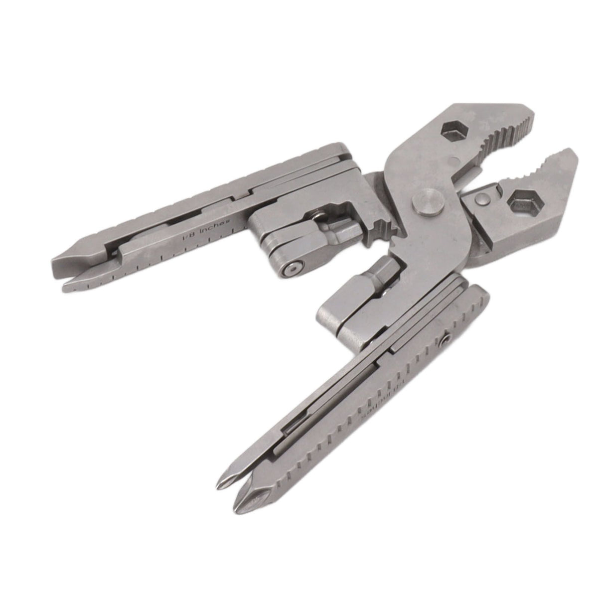 Multitool Pliers Cast Steel Screwdriver Card Needle Wire Stripper Wrench Multi Tool