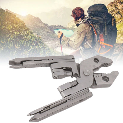 Multitool Pliers Cast Steel Screwdriver Card Needle Wire Stripper Wrench Multi Tool