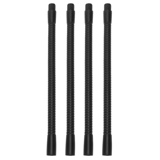 4 Pcs Gooseneck Lamp Hose Aluminium 10mm Caliber Flexible Table Desk Lamp Hose Lighting Fittings 20cm