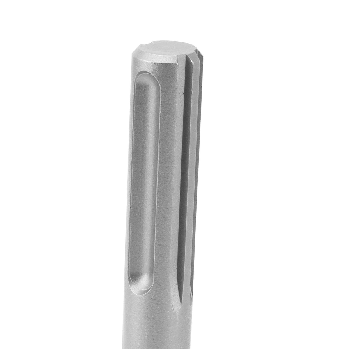 T Post Driver 5 Pits Shank Steel Fence Post Driver Hand Post Pounder Hammer Drill Attachment 20cm Length 65mm / 2.6in