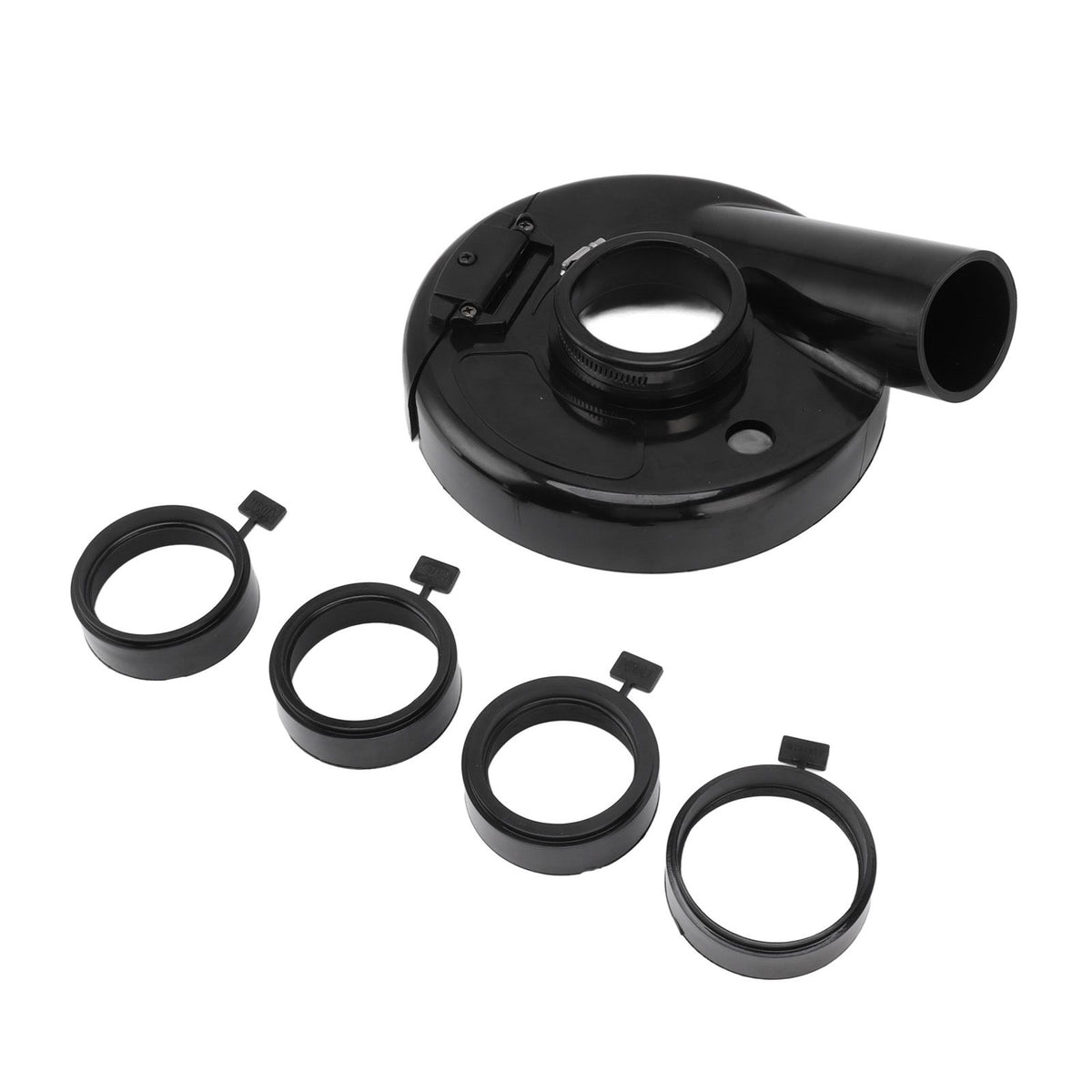Angle Grinder Dust Cover Dust Shroud Rubber Easy Operation Elastic Dust Guard for 7in Angle Grinder