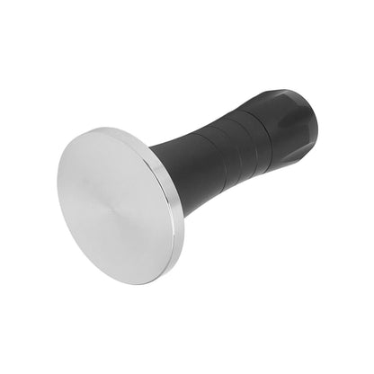 Coffee Tamper Stirrer Kit Distribution Tool Set 2 in 1 Hand Presser for Home Black 51mm