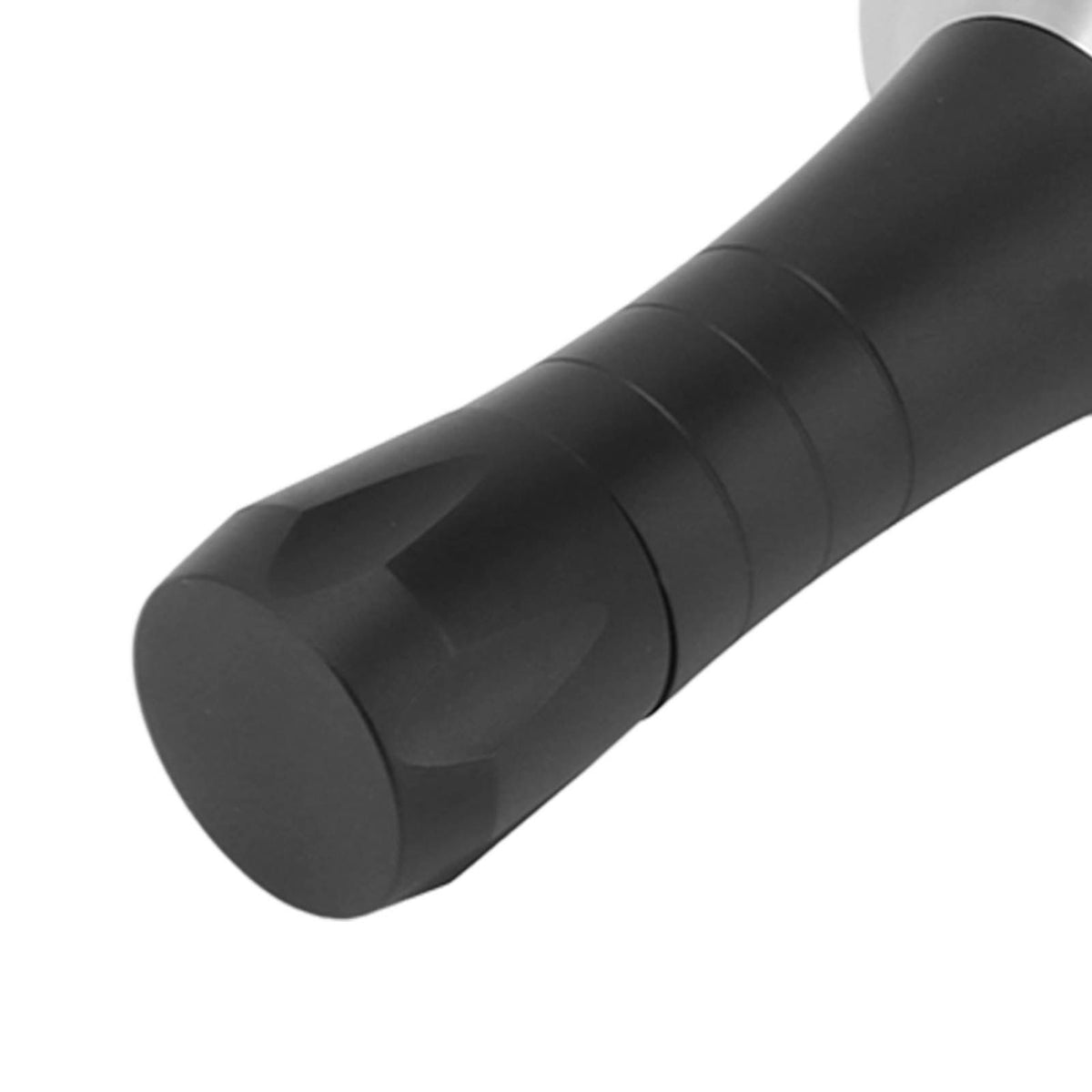 Coffee Tamper Stirrer Kit Distribution Tool Set 2 in 1 Hand Presser for Home Black 51mm