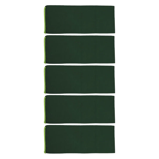 5PCS Flood Barriers Thickened Reusable Zipper Organic Silicone Flood Protection Sand Bags for Home Garage Doors Windows