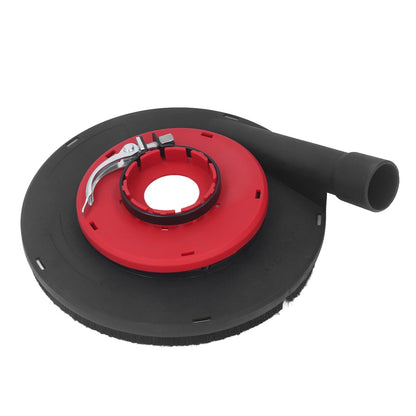9 Inch Angle Grinder Dust Shroud Surface Grinding Dust Shroud for Angle Grinder Red Black 230mm Grinding Wheel