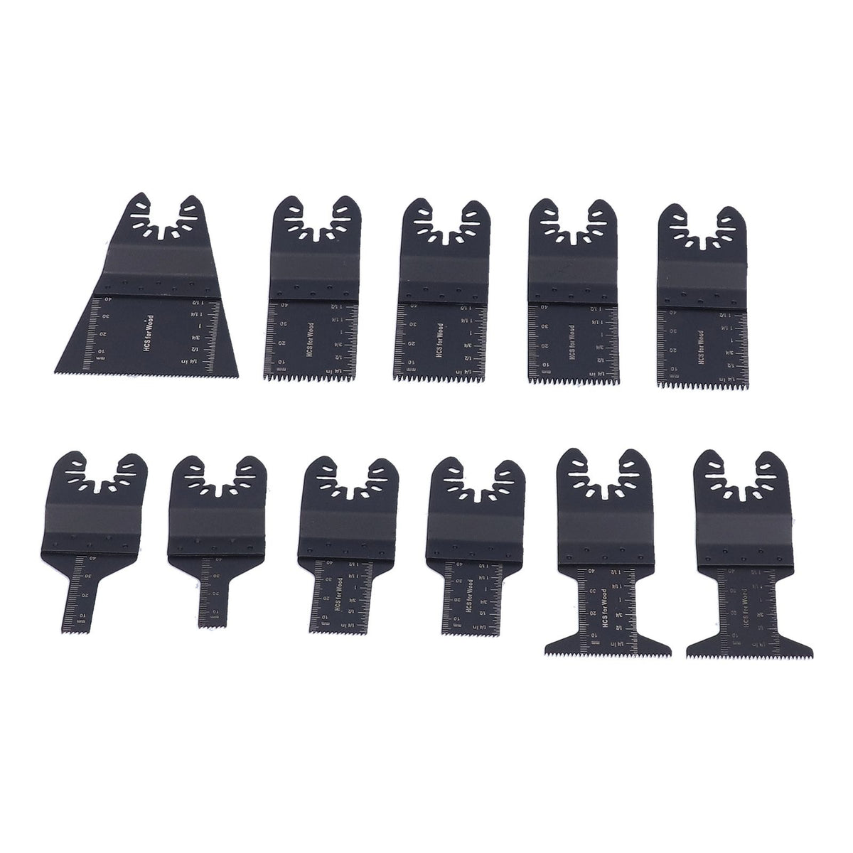 11PCS Oscillating Multitool Blade Quick Release Universal Saw Blade Woodworking Blade Oscillating Tool Blade