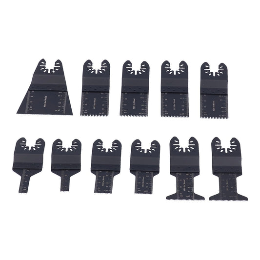 11PCS Oscillating Multitool Blade Quick Release Universal Saw Blade Woodworking Blade Oscillating Tool Blade