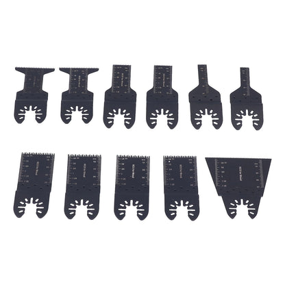 11PCS Oscillating Multitool Blade Quick Release Universal Saw Blade Woodworking Blade Oscillating Tool Blade