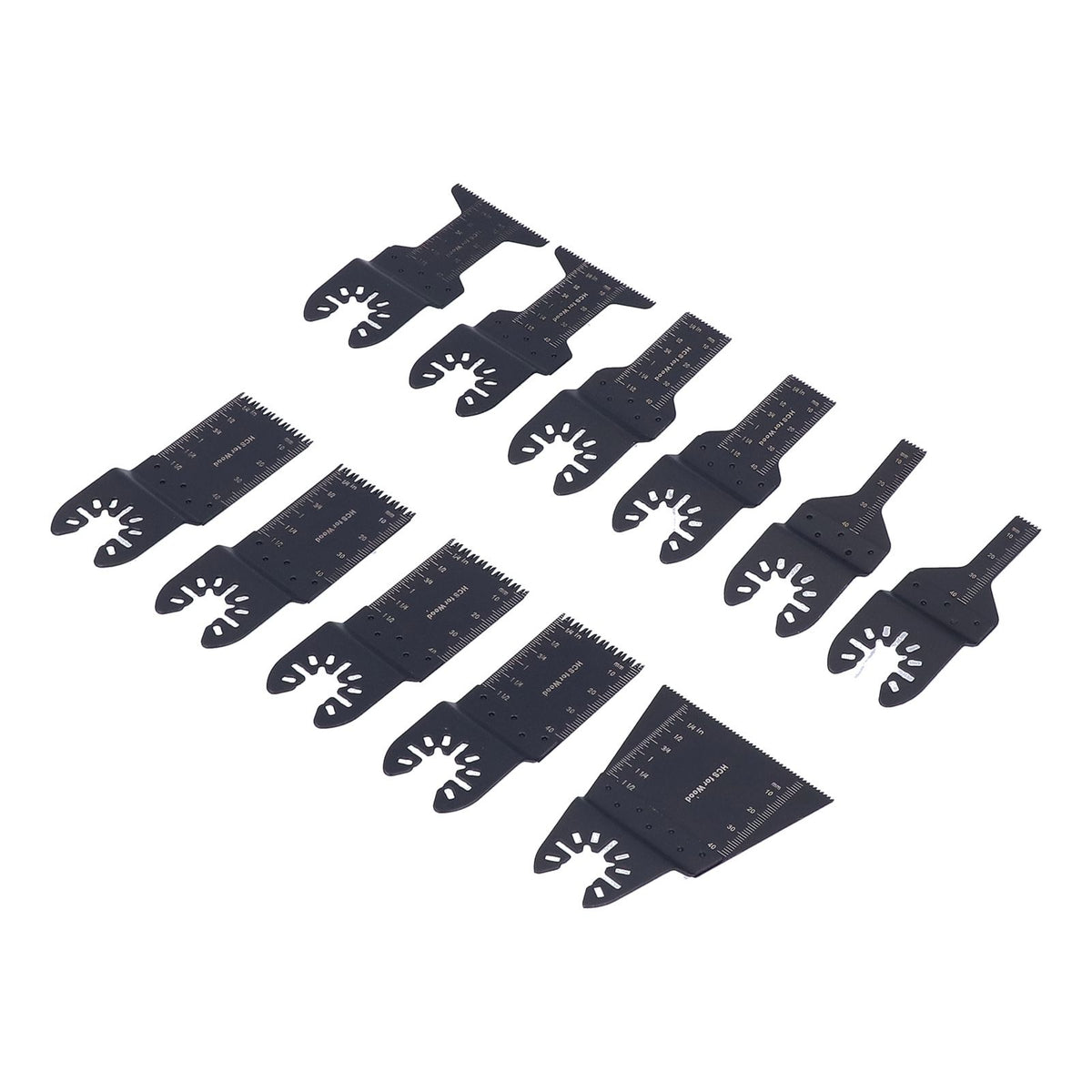 11PCS Oscillating Multitool Blade Quick Release Universal Saw Blade Woodworking Blade Oscillating Tool Blade
