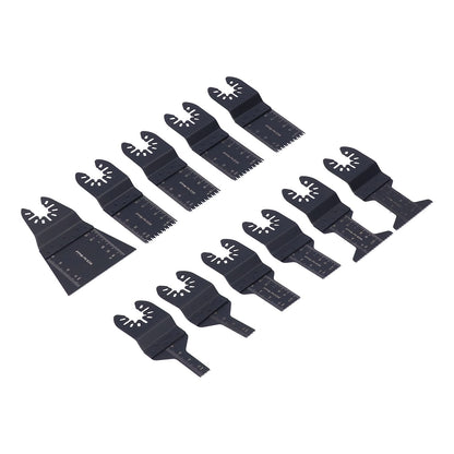 11PCS Oscillating Multitool Blade Quick Release Universal Saw Blade Woodworking Blade Oscillating Tool Blade