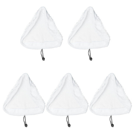 5Pcs Mop Cover Replacement Pads Strong Water Absorption Fit for Steamboy X5 H20 S302 S001 Mop
