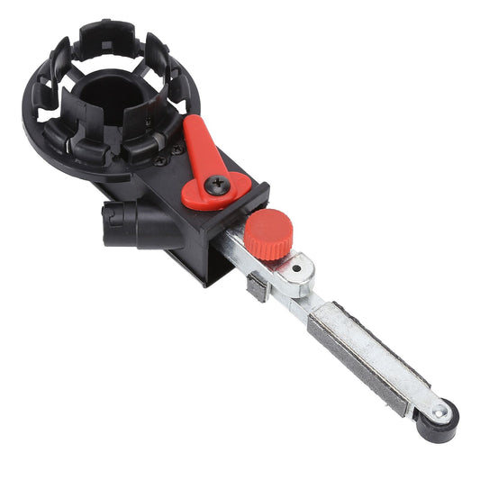 Belt Grinder Metal Furniture Grinding Polishing Machinne Household Small Belt Sander with Belt 1/2x18 Inch