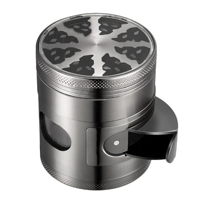 4 Layer 60mm Herb Grinder Zinc Alloy Spice Grass Mill Grinders with Magnetic Lid
