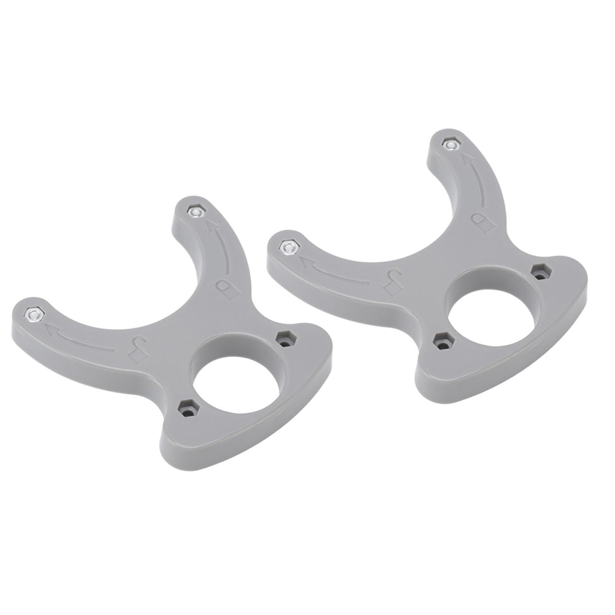 2Pcs Router Table Insert Plate Wrench High Accuracy Portable Plastic Ring Wrench for Woodworking Wood Router Table