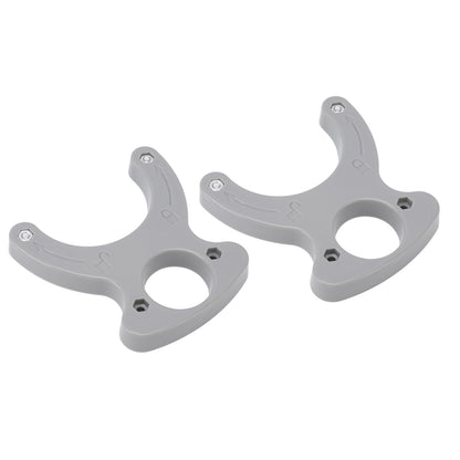 2Pcs Router Table Insert Plate Wrench High Accuracy Portable Plastic Ring Wrench for Woodworking Wood Router Table