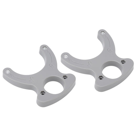 2Pcs Router Table Insert Plate Wrench High Accuracy Portable Plastic Ring Wrench for Woodworking Wood Router Table
