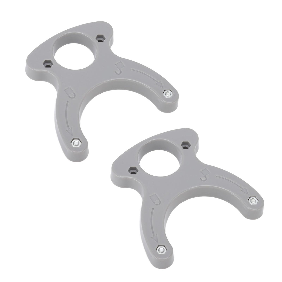 2Pcs Router Table Insert Plate Wrench High Accuracy Portable Plastic Ring Wrench for Woodworking Wood Router Table