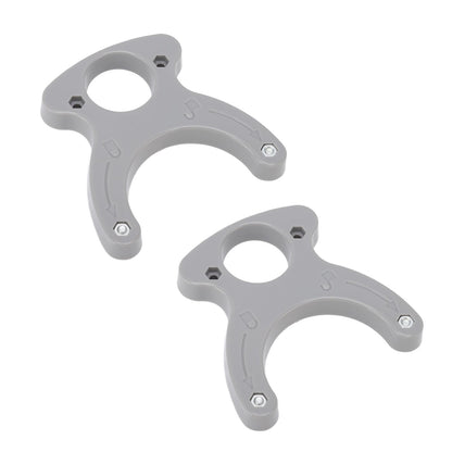 2Pcs Router Table Insert Plate Wrench High Accuracy Portable Plastic Ring Wrench for Woodworking Wood Router Table