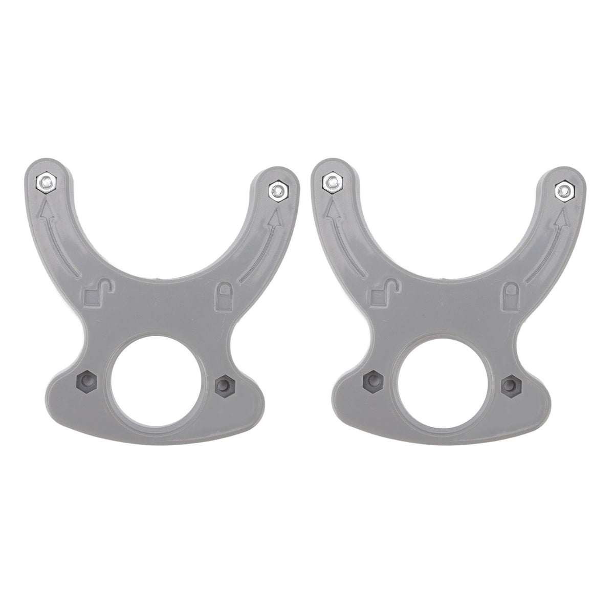 2Pcs Router Table Insert Plate Wrench High Accuracy Portable Plastic Ring Wrench for Woodworking Wood Router Table