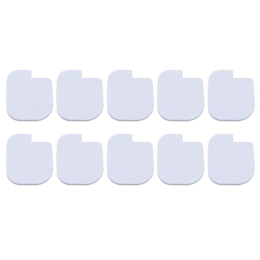10Pcs Air Filter Cotton Stable High Accuracy Replacement Air Filter for Poulan P3314 P3314WS P3314WSA P3416 Chainsaws