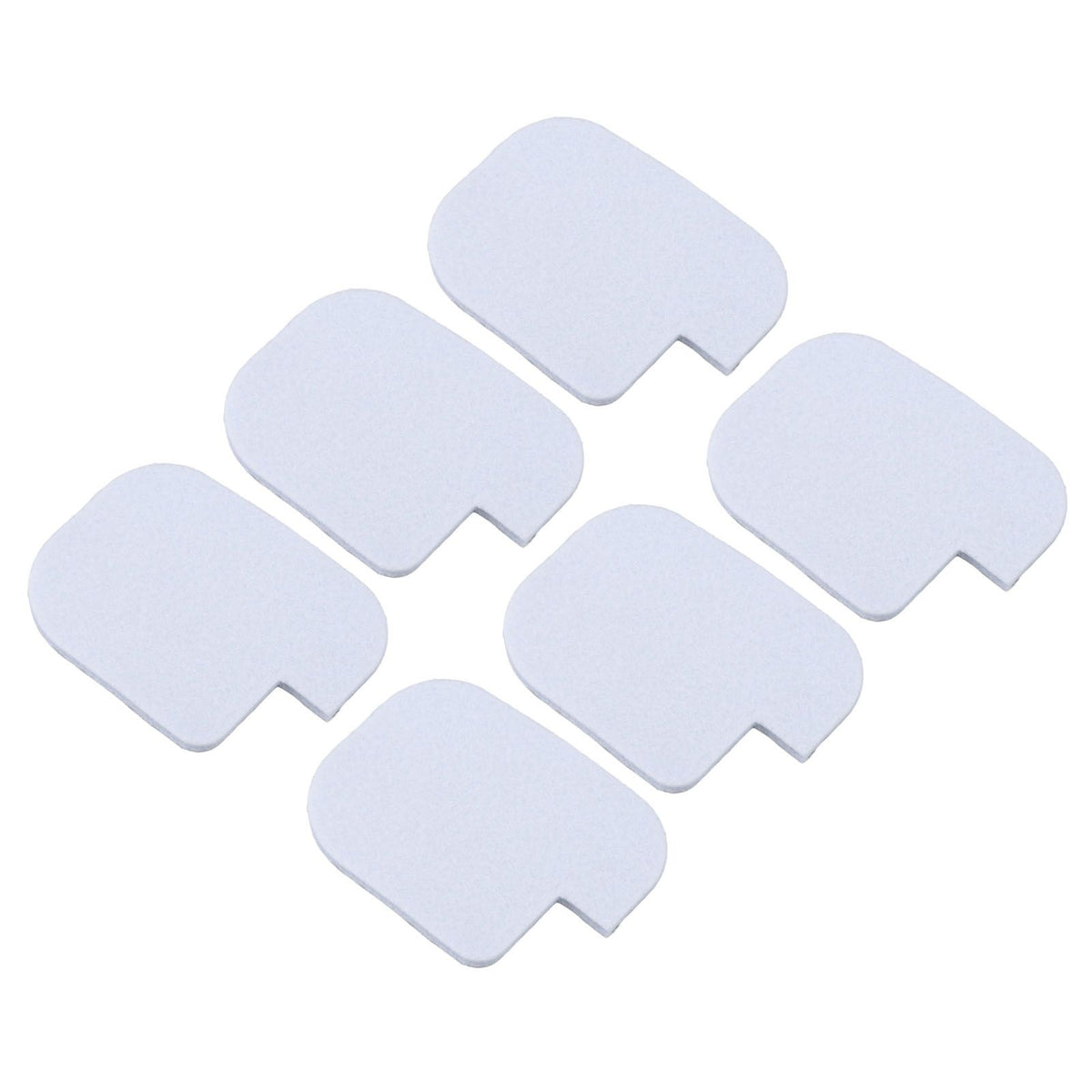 10Pcs Air Filter Cotton Stable High Accuracy Replacement Air Filter for Poulan P3314 P3314WS P3314WSA P3416 Chainsaws