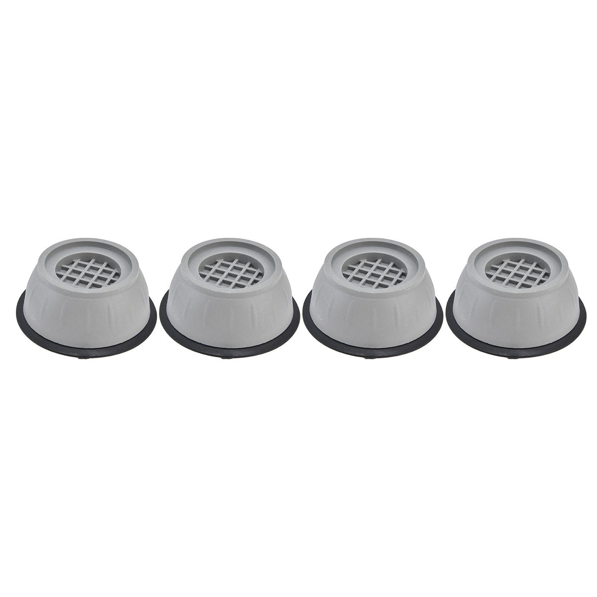 4pcs Washing Machine Pad Shockproof Noise Cancelling Prevent Slip Washer Foot Cushion for Refrigerator Dryer9cm Diameter