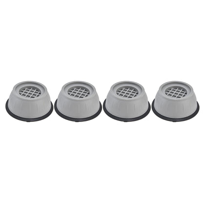 4pcs Washing Machine Pad Shockproof Noise Cancelling Prevent Slip Washer Foot Cushion for Refrigerator Dryer9cm Diameter