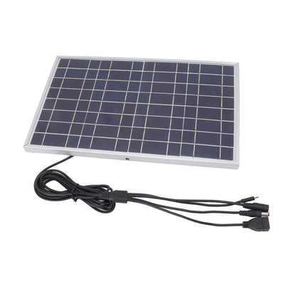 8V 15W Solar Panel High Efficiency Solar Charging Panel Outdoor Battery Charger for Household Car Boat