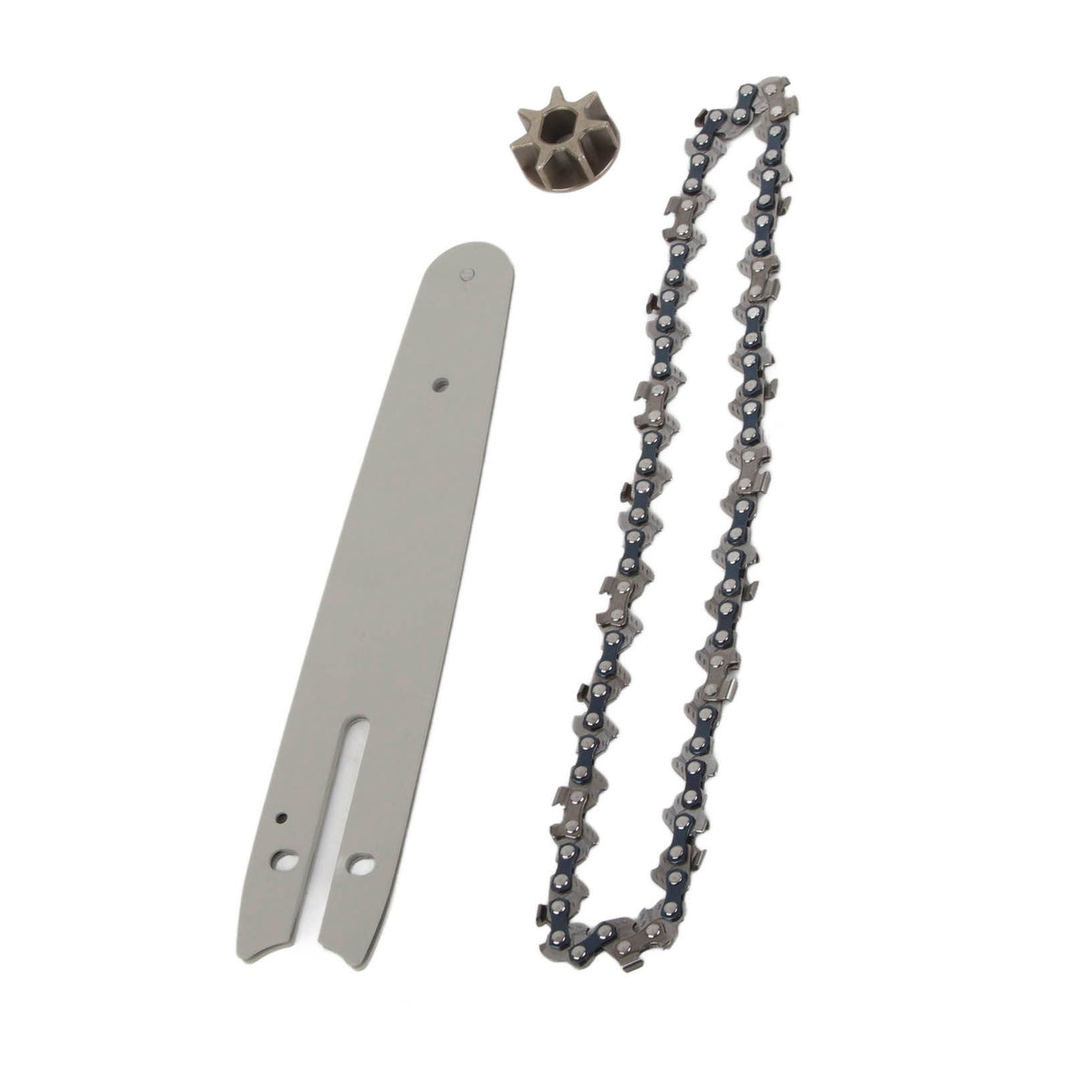 Chainsaw Chain Set Steel Sprocket 186mm Guide Plate 230mm Chain 6in Saw Replacement Accessories for Mini Electric Chainsaw