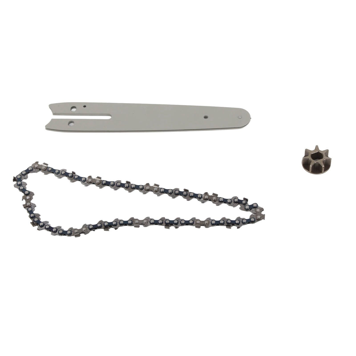 Chainsaw Chain Set Steel Sprocket 186mm Guide Plate 230mm Chain 6in Saw Replacement Accessories for Mini Electric Chainsaw