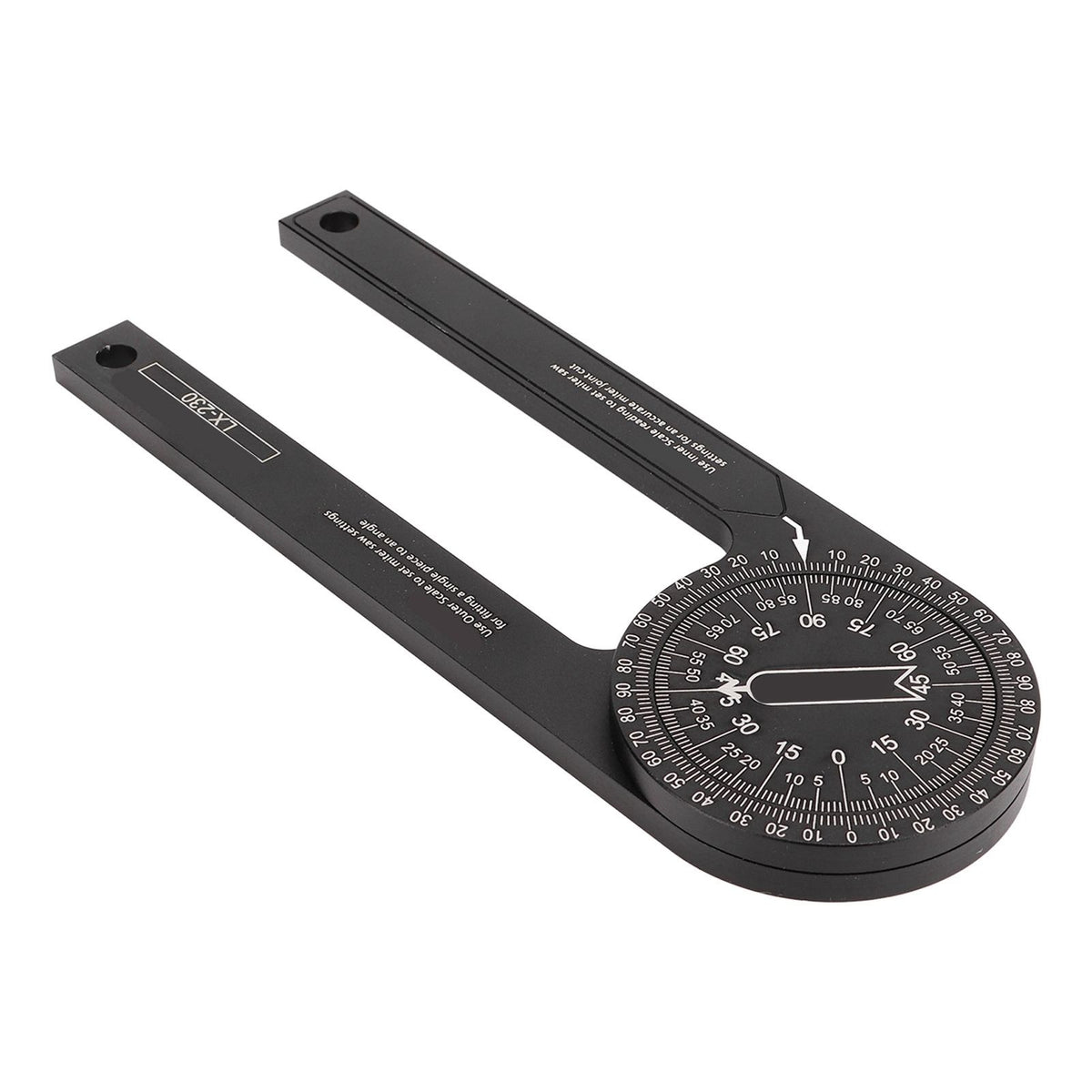 Miter Saw Protractor 360 Degrees Miter Angle Finder Woodworking Positioning Protractor