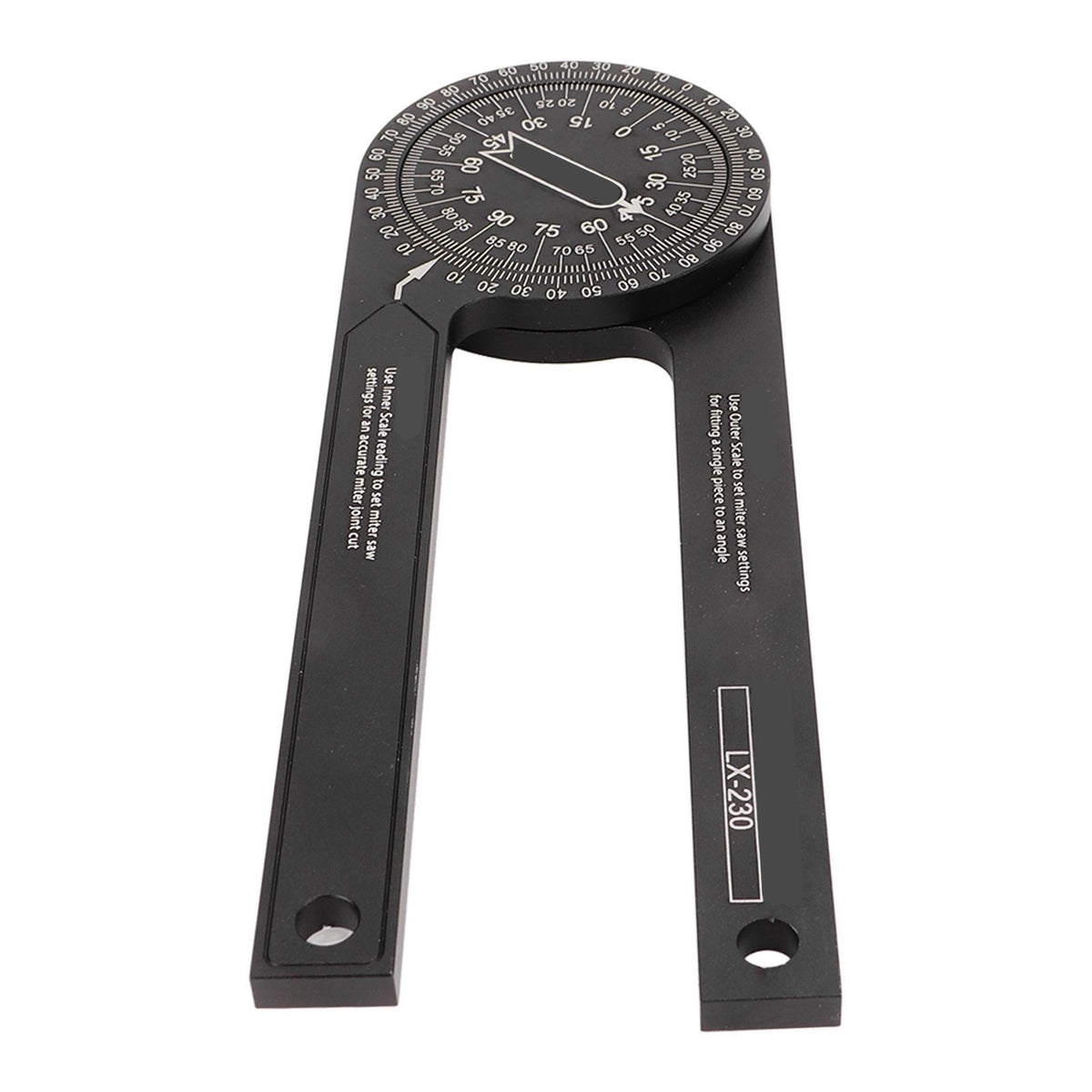 Miter Saw Protractor 360 Degrees Miter Angle Finder Woodworking Positioning Protractor