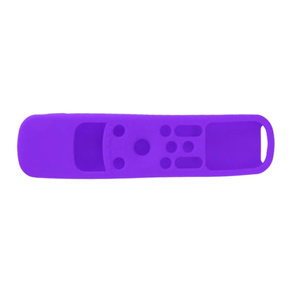 Silicone Remote Protective Cover Shockproof Protective Cover for MR21GA MR 21GC Remote Control Purple