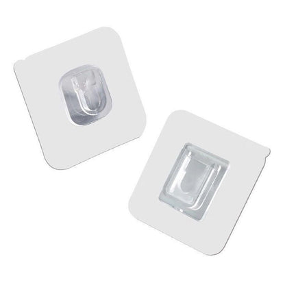 5 Pcs Wall Mounted Holder Strong Adhesive Hanger Punch Free Hanging Hook for Home Bathroom