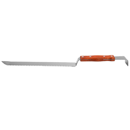 Multifunctional Stainless Steel Honey Cutter Knife Scraper Beekeeping Tool with Wood Handle
