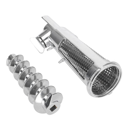 Meat Grinder Tomato Juicer Screw Shaft Filter Sleeve Baffle Accessories for Mixer Attachment