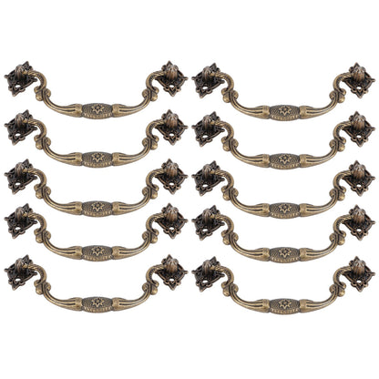 10 Sets Antique Handle Wooden Box Special Handle Accessories Cabinet Drawer HandleLarge Size