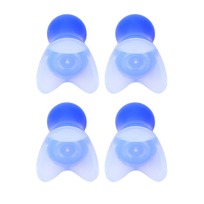 Waterproof Ear Plugs with Filter Noise Reduction Reusable Earplug Protector for SwimmingBlue Flying Earplug
