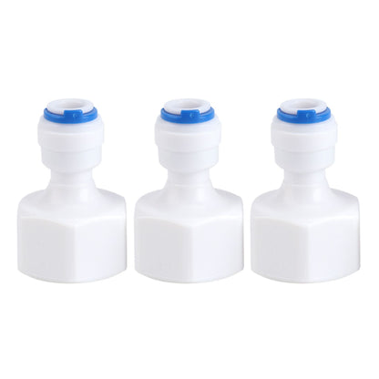 6pcs 1/4 Tube OD to 1/2 Female Push in Quick Connector for Water Filter Reverse Osmosis