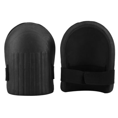 1 Pair of EVA Knee Pads Kneelet Protective Gear for Construction Gardening Flooring (Black)