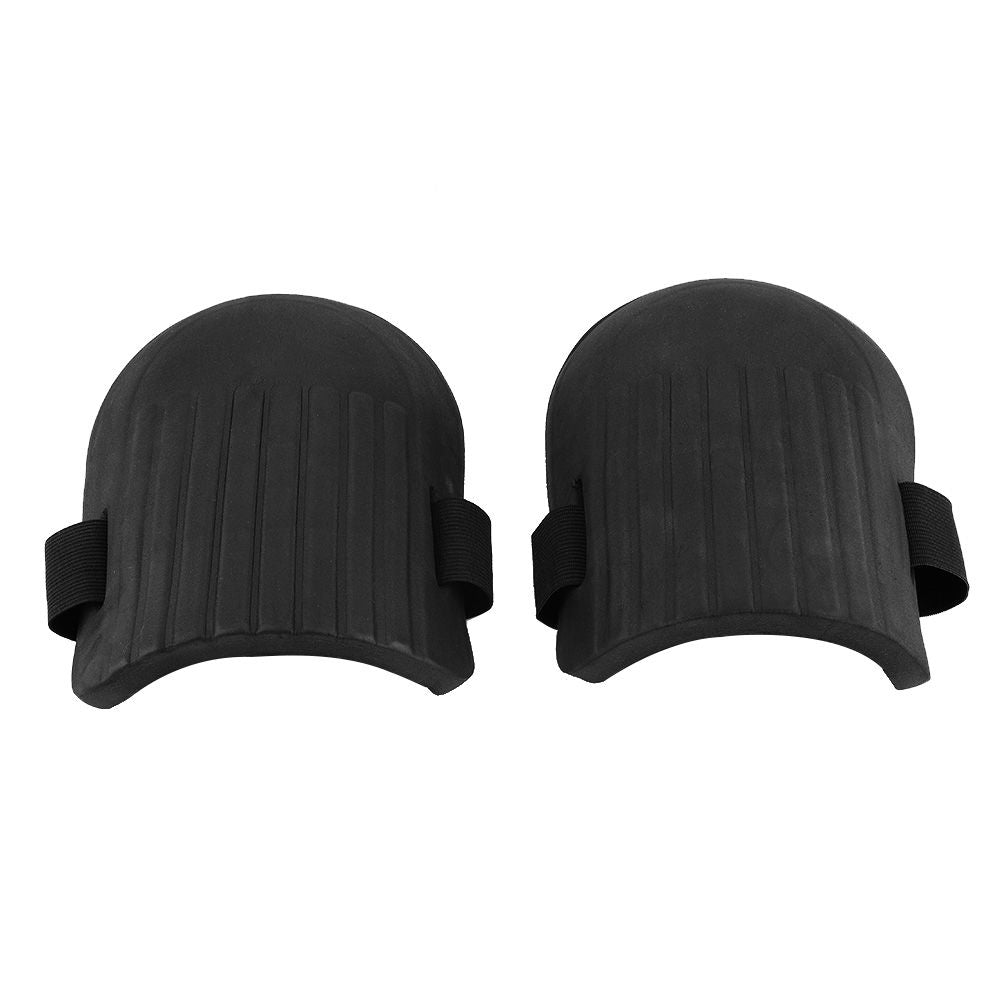 1 Pair of EVA Knee Pads Kneelet Protective Gear for Construction Gardening Flooring (Black)