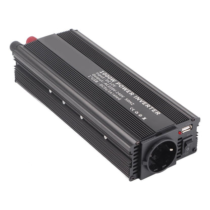 Correction Sine Wave Inverter 12 V Converter 220V 1000W Power Inverter with Solar Panel