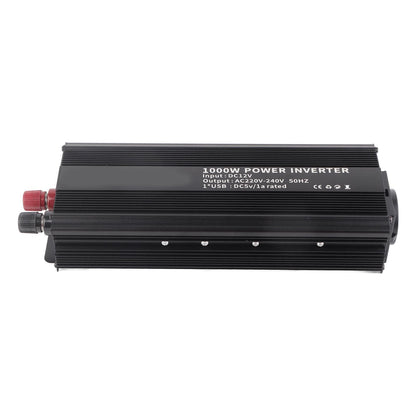 Correction Sine Wave Inverter 12 V Converter 220V 1000W Power Inverter with Solar Panel