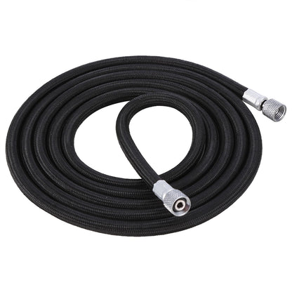 1.8M EVA Braided Airbrush Hose Air Tube 1/8"-1/4" Adaptor Fitting Ends Coupling