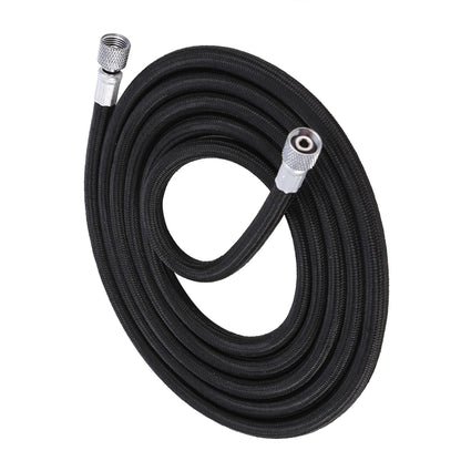 1.8M EVA Braided Airbrush Hose Air Tube 1/8"-1/4" Adaptor Fitting Ends Coupling