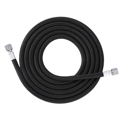 1.8M EVA Braided Airbrush Hose Air Tube 1/8"-1/4" Adaptor Fitting Ends Coupling