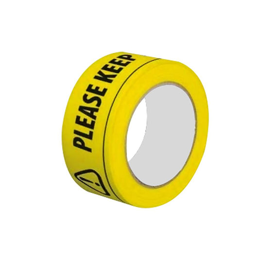 Isolation Mark Tape Watch Your Step Waterproofing Strong Self Adhesive PVC Caution Tape 1.88in X 108.26ft