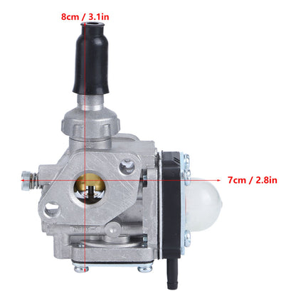 Outdoor Gardening Tool Lawn Mower Carburetor Carb Replacement for TH43 TH48 Engine