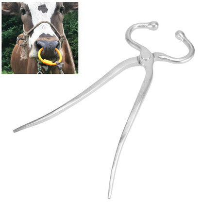 Stainless Steel Cattle Nose Pliers Clip Squeezer Traction Tool Domestic Animal Farm Tools