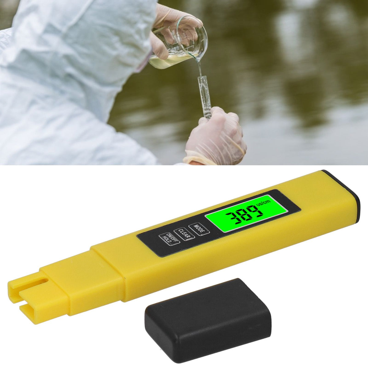 3‑in‑1 Digital Water Quality Tester Test Meter Pen Professional TDS EC Temperature Meter